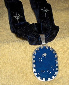 Princess's Champion ribbon and medallion 